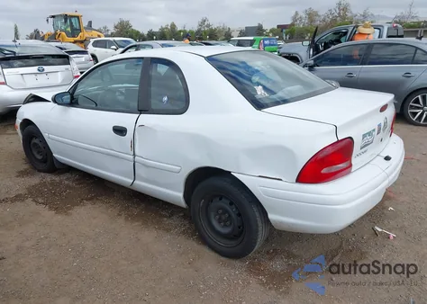 1998 Dodge Neon Competition/Highline z USA, uszkodzony, nr VIN 1B3ES42C4WD557513
